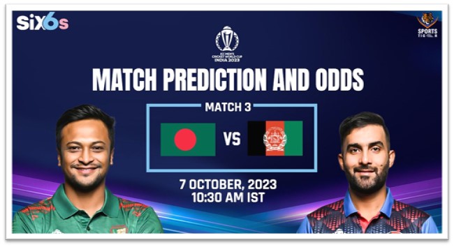 Bangladesh vs Afghanistan World Cup: 7th October 2023